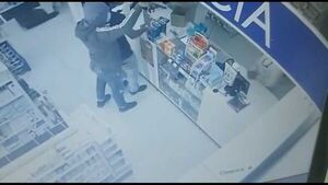 Video: así asaltaron una farmacia en Fernando de la Mora  - Policiales - ABC Color