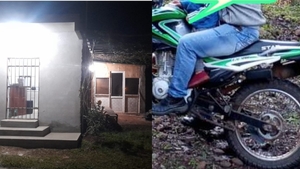 Delincuentes maniataron a un joven para robarle su moto y dinero en Cambyretá