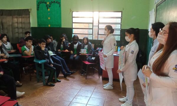 Orientan a estudiantes de Presidente Franco para tener alimentación sana y equilibrada – Diario TNPRESS