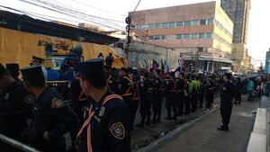 Estas son las calles bloqueadas hoy en Asunción  - Nacionales - ABC Color