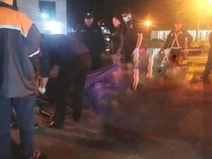 Policía falleció arrollado por un colectivo