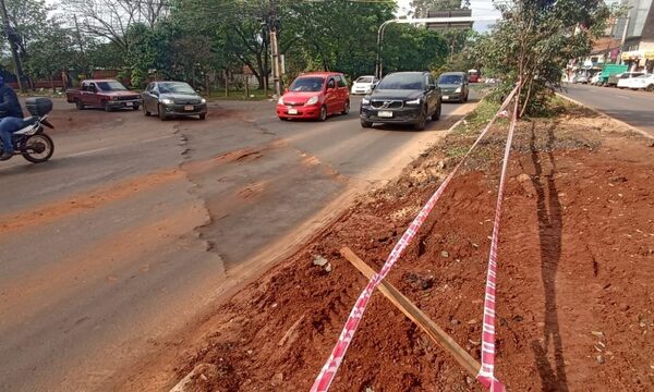 A escasos meses de reparación, vuelven a destruir ruta Py 07