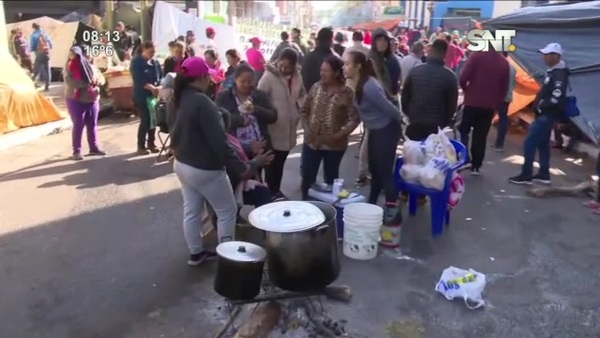 Campesinos se manifiestan por incumplimiento de acuerdo en Asunción - SNT