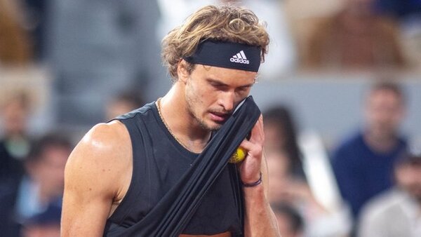Alexander Zverev será baja en Alemania