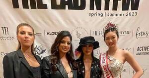La Nación / Nayeli Portillo, la paraguaya que deslumbró en New York Fashion Week