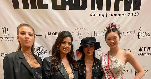 La Nación / Nayeli Portillo, la paraguaya que deslumbró en New York Fashion Week