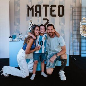 Leo Messi celebró los siete años de Mateo con una temática Albiceleste - Gente - ABC Color