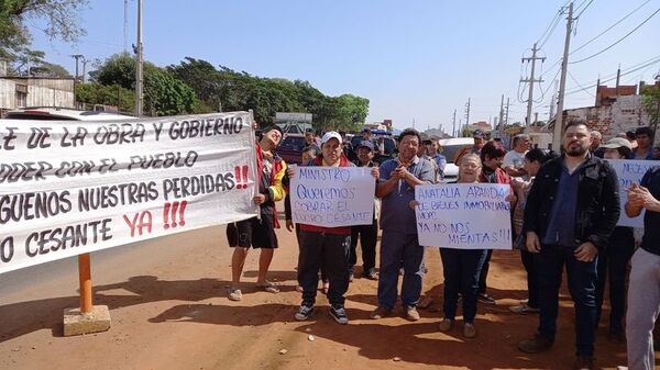 Túnel Tres Bocas: una vez más, comerciantes exigen pago de indemnización por “lucro cesante” - Economía - ABC Color