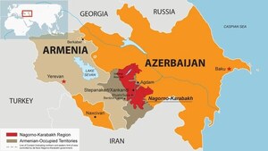 Armenia bajo ataque de Azerbaiyán