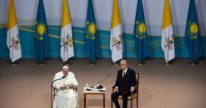 La Nación / Papa Francisco llega a Kazajistán con un mensaje de paz para Asia Central