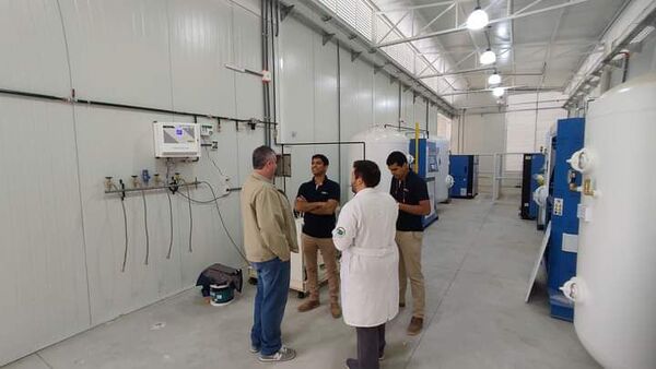 Ponen en funcionamiento planta generadora de oxígeno medicinal en Pilar - Nacionales - ABC Color