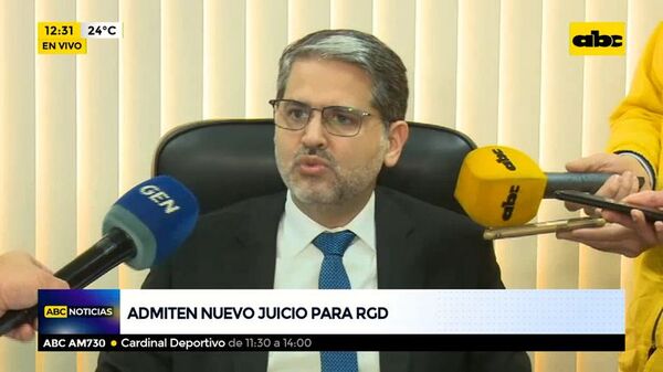 Definen si enjuiciarán o no a RGD - ABC Noticias - ABC Color