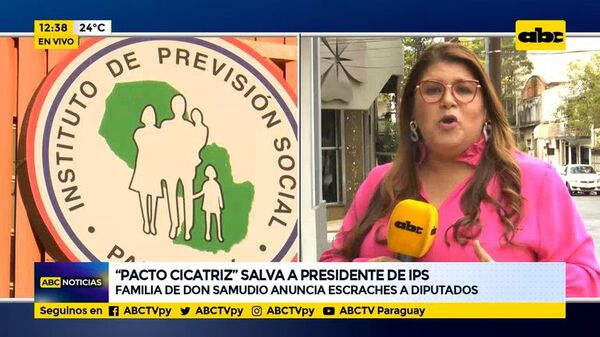 “Pacto cicatriz” salva a presidente de IPS - ABC Noticias - ABC Color