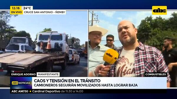 Movilización de camioneros - ABC Noticias - ABC Color