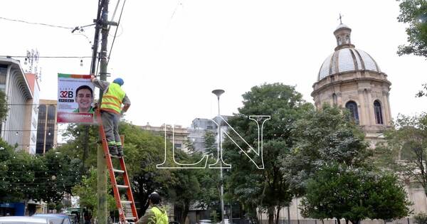 La Nación / Solicitan a la Municipalidad de Asunción espacios habilitados para propaganda electoral