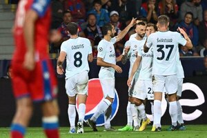 Inter se recupera y consigue su primera victoria en la Champions