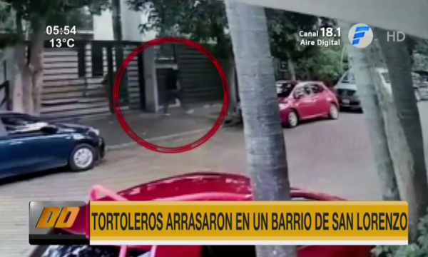 Tortoleros arrasaron en un barrio de San Lorenzo - Paraguaype.com