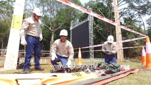 Realizan 1er rodeo de electricistas de la ANDE en Hernandarias - La Clave
