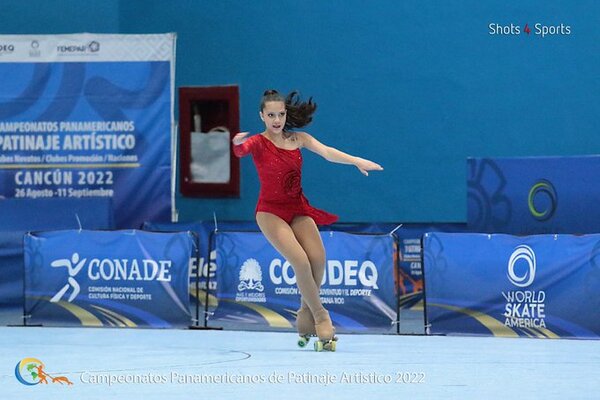 Paraguay sobresale en el Campeonato Panamericano de Patinaje Artístico en México