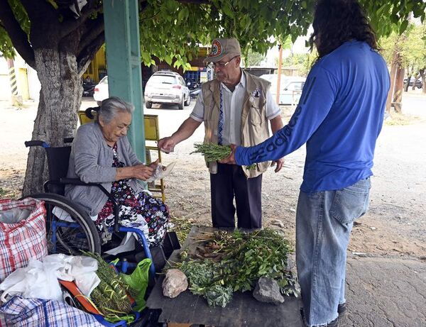 Tercera edad: sobrevivir vendiendo yuyos - Nacionales - ABC Color