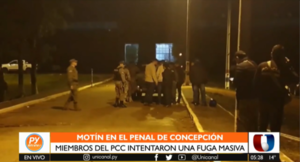Motín en penal de Concepción dejó un reo fallecido y cuatro heridos - Unicanal