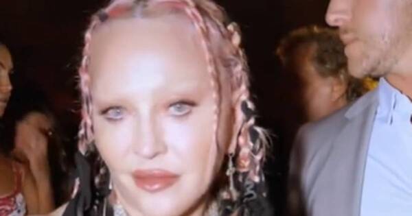 La Nación / Al son de “Bizcochito”, Madonna imita a Rosalía