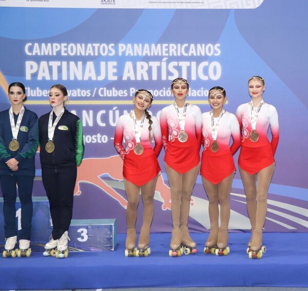 Paraguay consigue medallas en Campeonato Panamericano de Patinaje en México - .::Agencia IP::.