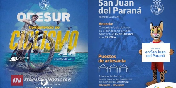 SAN JUAN DEL PNÁ. SERÁ SUBSEDE DE LOS JUEGOS ODESUR 2022