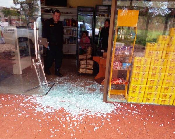 Roban tragamonedas de una bodega de Hernandarias - La Clave