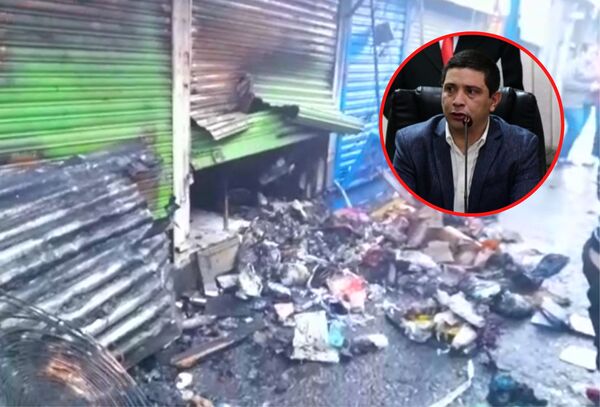 Director del Mercado 4 presume que incendio fue provocado y ya realizó la denuncia - Megacadena — Últimas Noticias de Paraguay