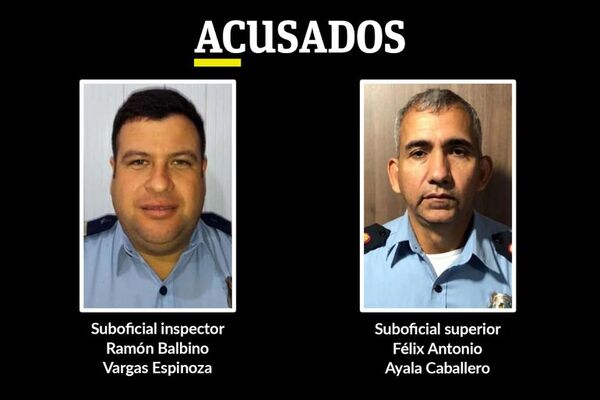 Ja’umina: policías van a juicio por alterar prontuario de narco - Policiales - ABC Color
