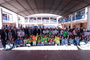 Se dio el puntapié inicial del programa “Fútbol en las Escuelas” - Megacadena — Últimas Noticias de Paraguay