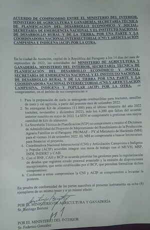 Campesinos levantarían protestas y acuerdan priorización de regularización de deudas | 1000 Noticias