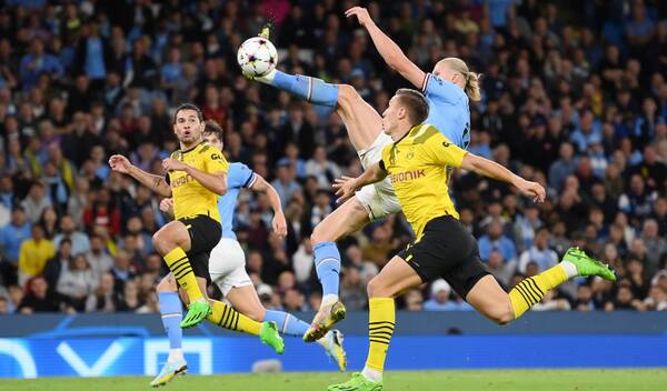 Crónica / [VIDEO] Brutal: El City remonta al Dortmund con golazo "karateka" de Haaland