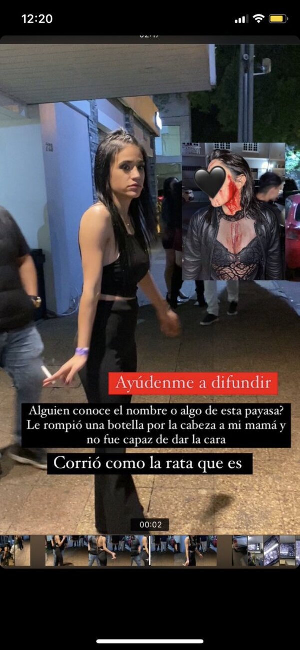 Diario HOY | Video: Brutal ataque de mujer a una joven en bar, le rompió la cara con una botella