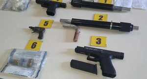 Incautan armas de fuego que tenían presos en Concepción