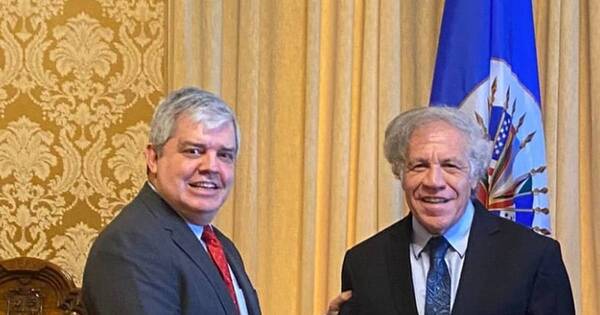 La Nación / Riera se reunió con secretario general de la OEA en EEUU