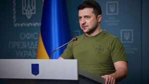 Ucrania: Se accidentó en Kiev el auto en el que viajaba el presidente Zelensky - ADN Digital