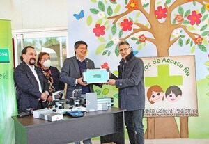 Coop. Medalla realizó donación a hospital - Empresariales - ABC Color