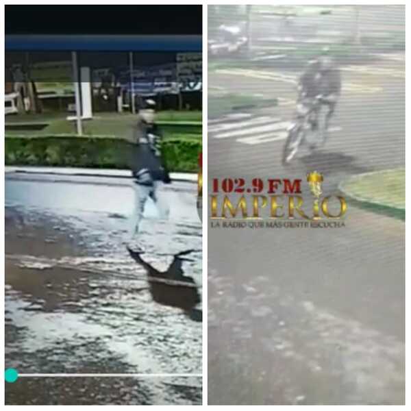 Roban motocicleta de funcionario de hipermercado en pleno estacionamiento - Radio Imperio