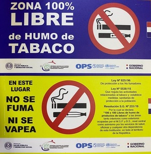Salud Pública recuerda a fumadores y vapeadores que la práctica deben realizarlo al aire libre - .::Agencia IP::.