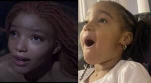 Crónica / [VIDEO] Así reaccionan las nenas de color con la nueva "Sirenita"