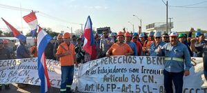 Vallemí: Obreros de INC irán a huelga en octubre