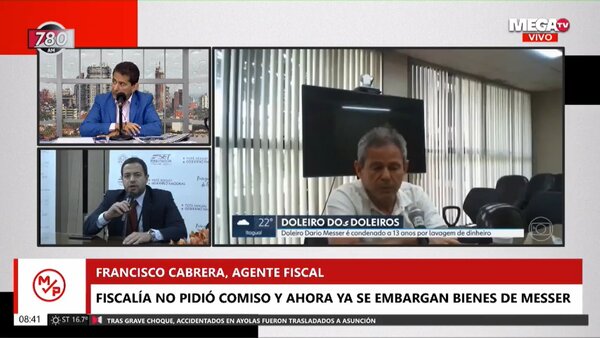 Caso Messer: Embargo de bienes considerados ilícitos no procede, según fiscal - Megacadena — Últimas Noticias de Paraguay