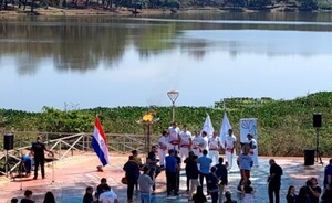 Antorcha Sudamericana en CDE, mientras piden más fomento del deporte