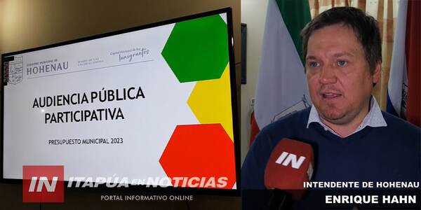 CON ÉXITO SE REALIZÓ AUDIENCIA PÚBLICA PARTICIPATIVA EN HOHENAU