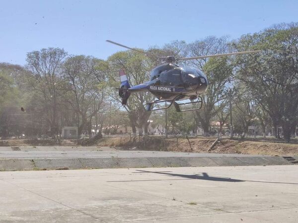 A Ultranza: helicóptero incautado a Ozorio, opera desde hoy para la Policía - Policiales - ABC Color
