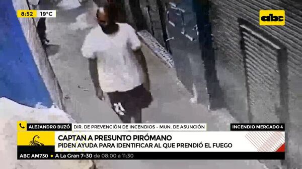 Captan a presunto pirómano - ABC Noticias - ABC Color
