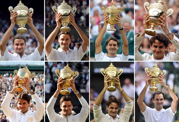 Roger Federer, una huella indeleble en la historia del tenis
