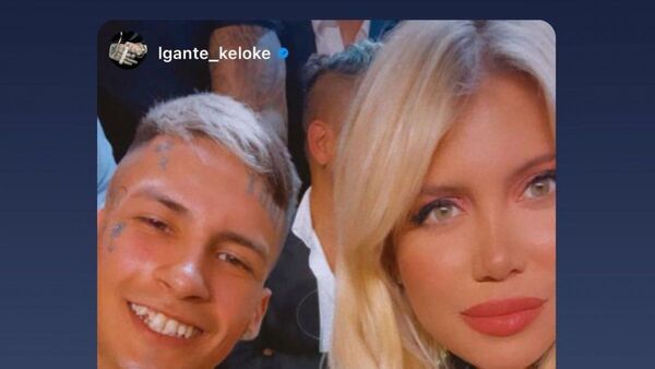 Ashá dicen que L-Gante estaría saliendo con Wanda Nara